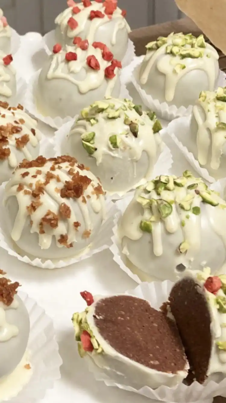 Пирожное «Картошка в темном/белом шоколаде» фото 2